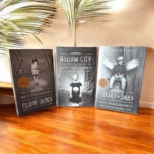 Miss Peregrine’s Peculiar Children 3-Book Set – Hardcover & Paperback Mix